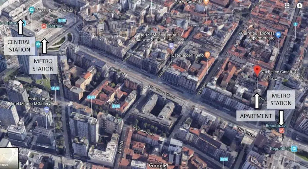 Apartment Jr Suite Mm3 Repubblica -Stazione-Centro Direz- C3 Milan